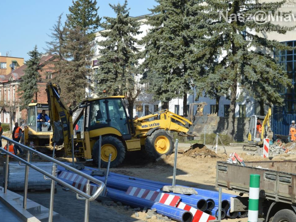 Mława w korku stoi, kierowcy szukajcie dróg alternatywnych