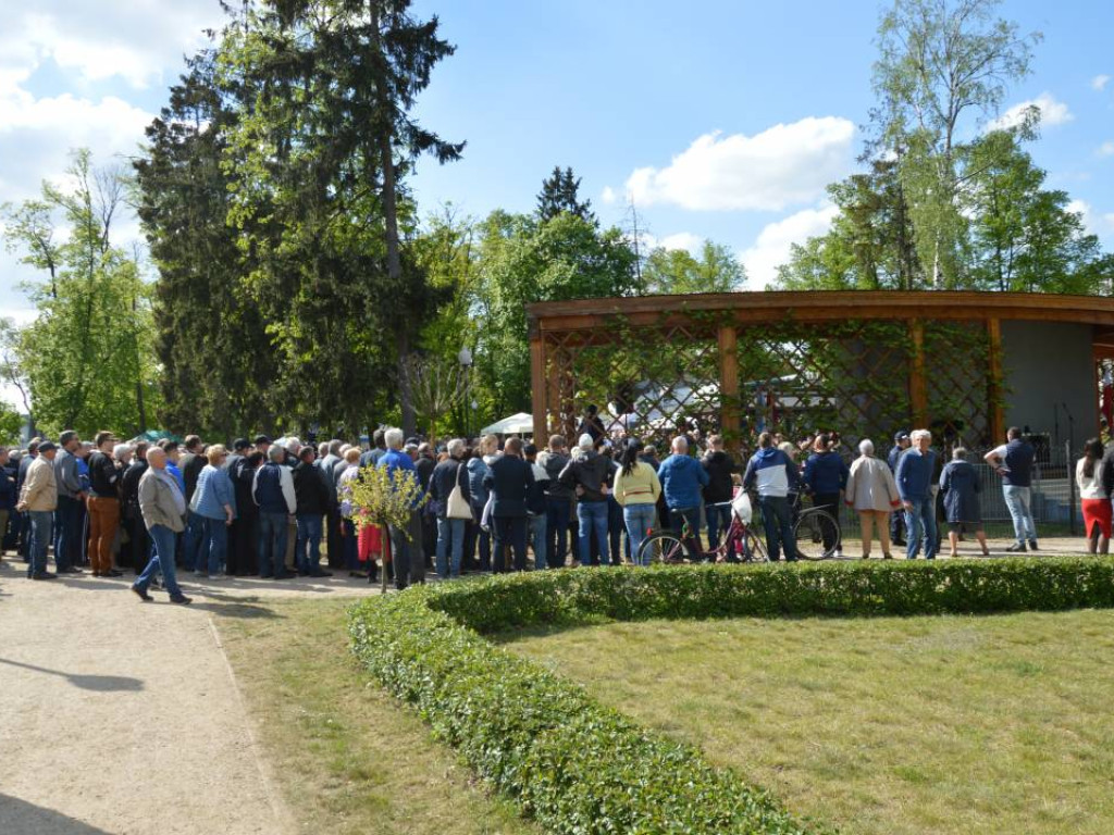 Mława gorąco powitała premiera polskiego rządu Mateusza Morawieckiego