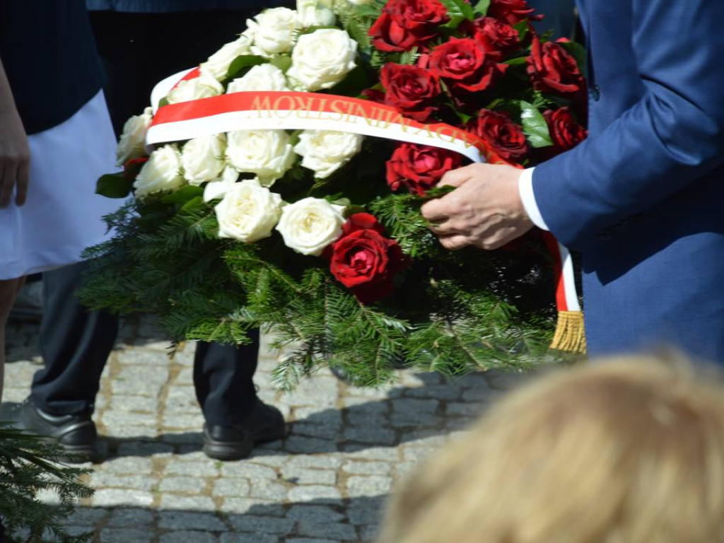 Mława gorąco powitała premiera polskiego rządu Mateusza Morawieckiego