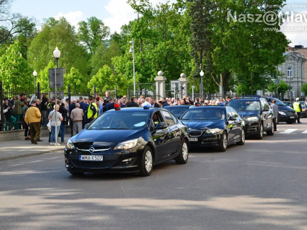 Mława gorąco powitała premiera polskiego rządu Mateusza Morawieckiego