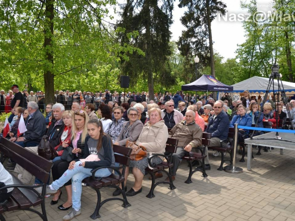 Mława gorąco powitała premiera polskiego rządu Mateusza Morawieckiego