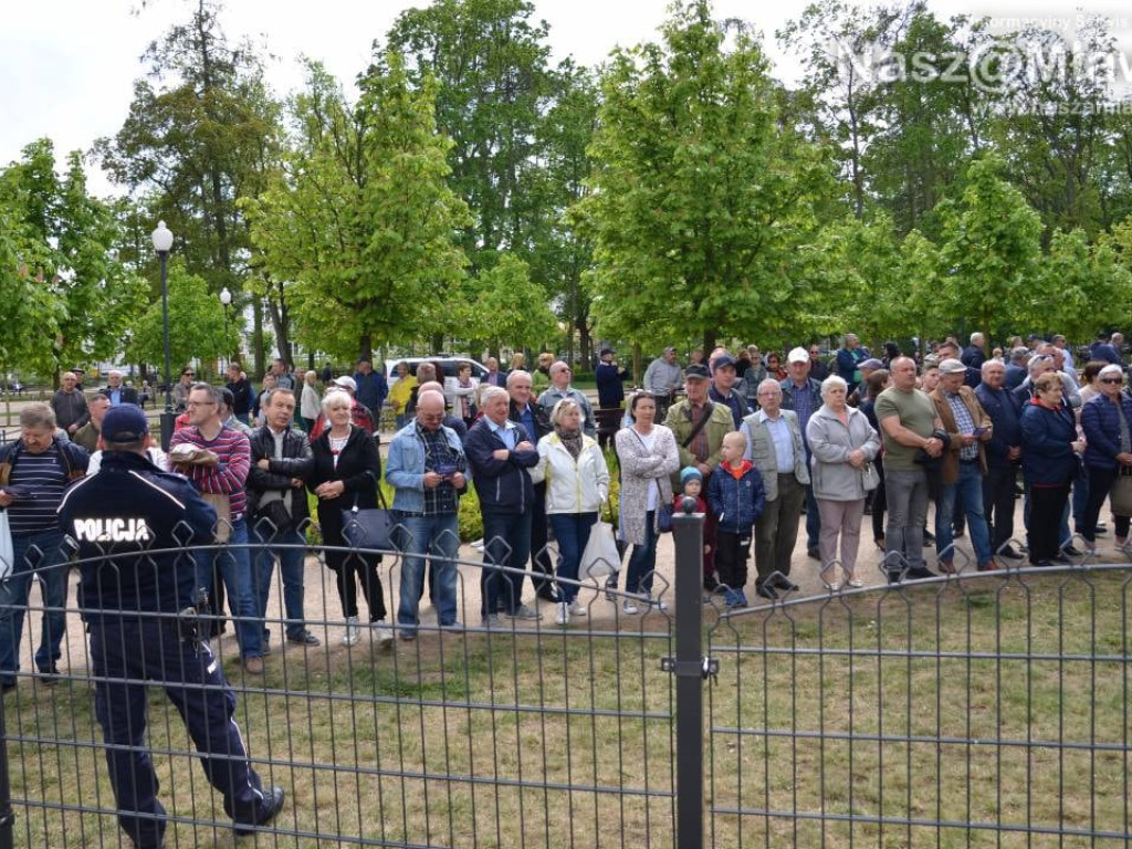 Mława gorąco powitała premiera polskiego rządu Mateusza Morawieckiego