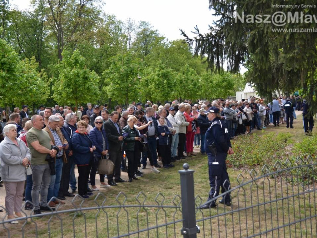Mława gorąco powitała premiera polskiego rządu Mateusza Morawieckiego