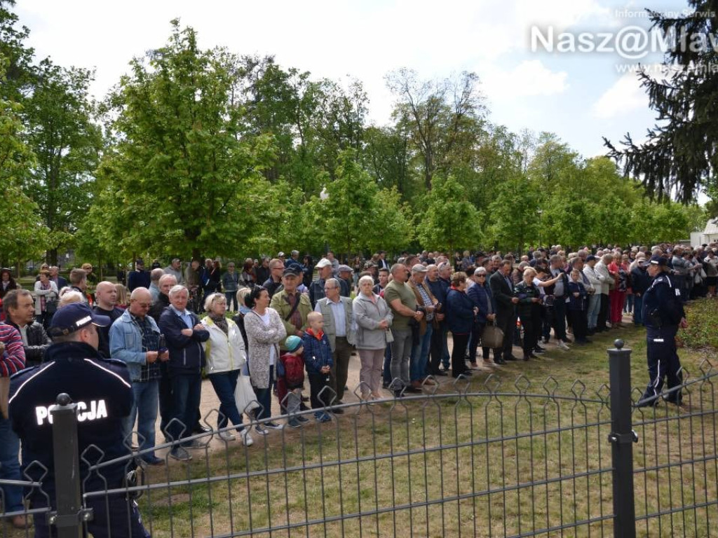 Mława gorąco powitała premiera polskiego rządu Mateusza Morawieckiego