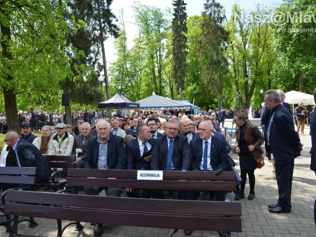 Mława gorąco powitała premiera polskiego rządu Mateusza Morawieckiego