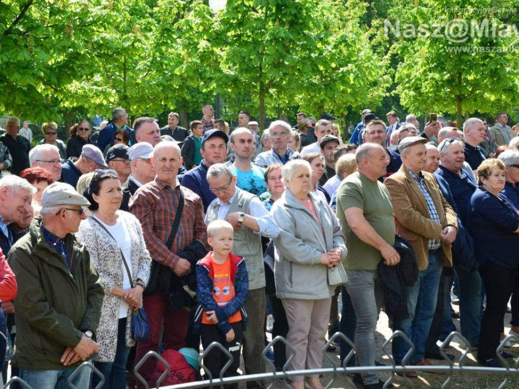 Mława gorąco powitała premiera polskiego rządu Mateusza Morawieckiego
