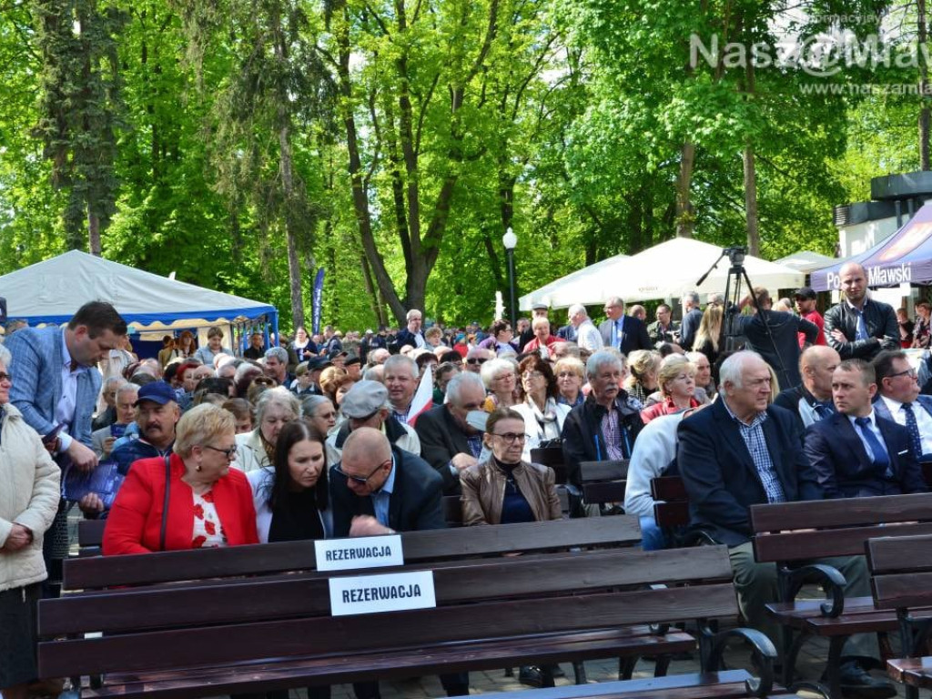 Mława gorąco powitała premiera polskiego rządu Mateusza Morawieckiego