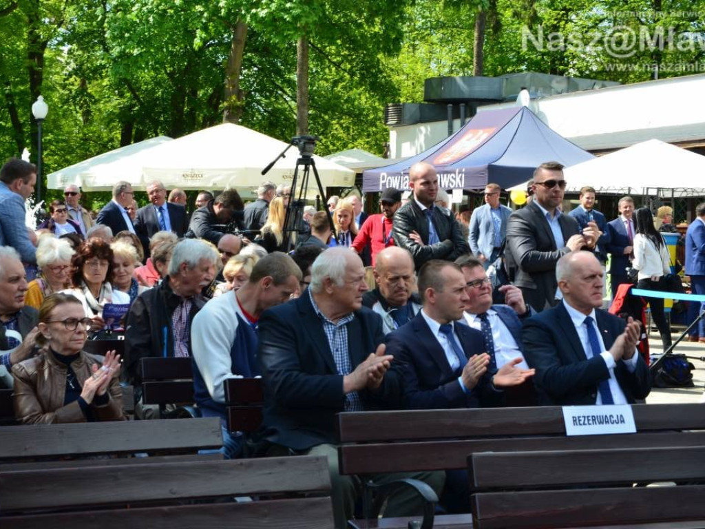 Mława gorąco powitała premiera polskiego rządu Mateusza Morawieckiego