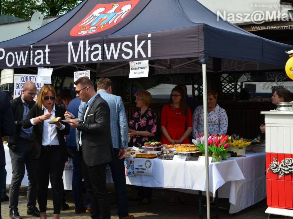 Mława gorąco powitała premiera polskiego rządu Mateusza Morawieckiego