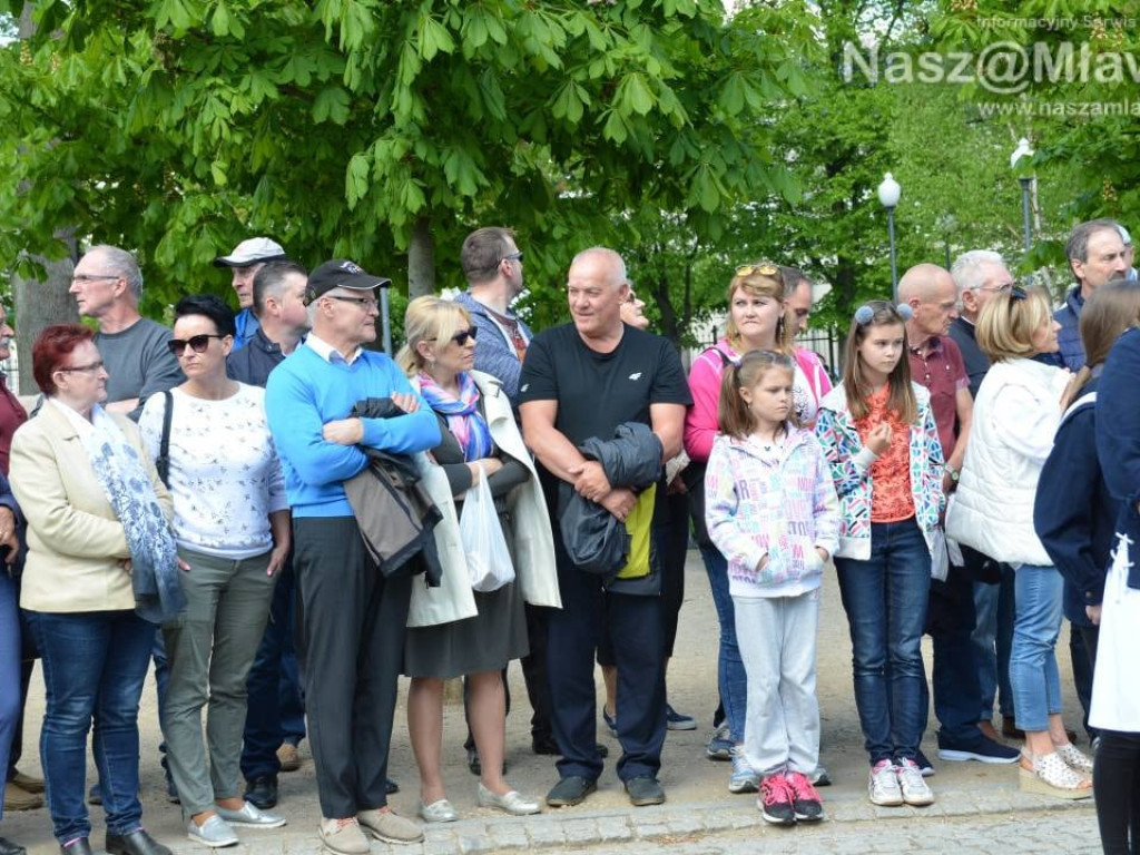 Mława gorąco powitała premiera polskiego rządu Mateusza Morawieckiego