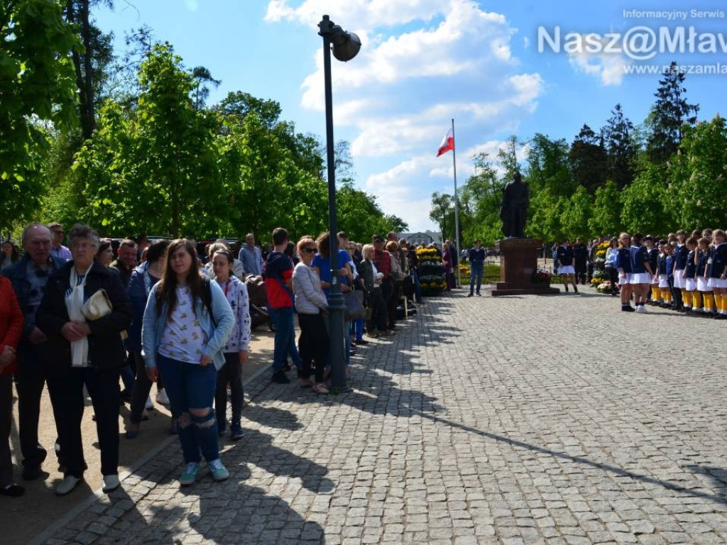 Mława gorąco powitała premiera polskiego rządu Mateusza Morawieckiego