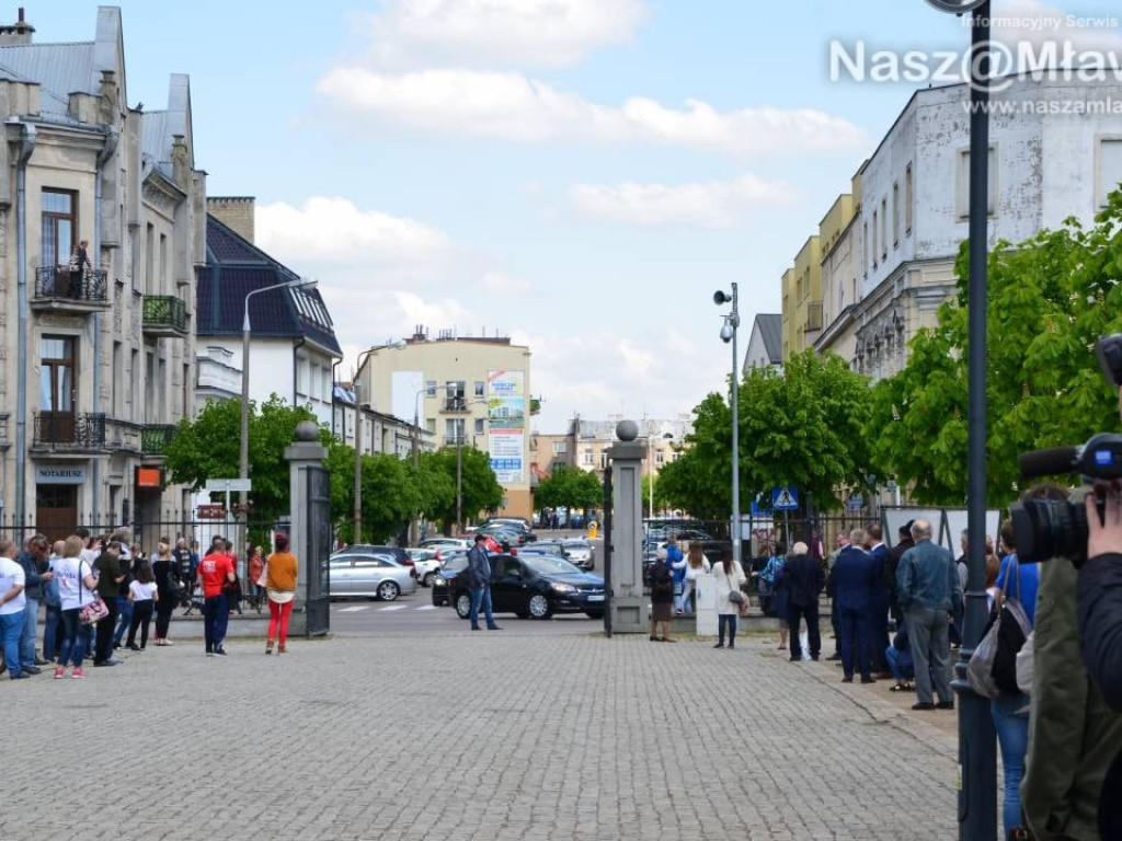 Mława gorąco powitała premiera polskiego rządu Mateusza Morawieckiego