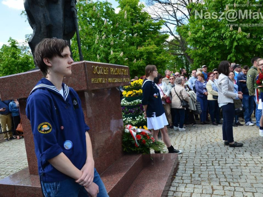 Mława gorąco powitała premiera polskiego rządu Mateusza Morawieckiego