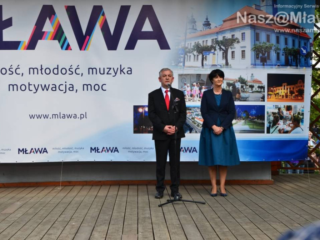 Mława gorąco powitała premiera polskiego rządu Mateusza Morawieckiego