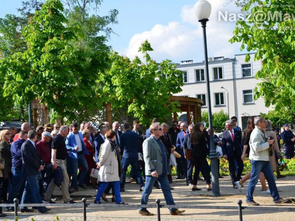 Mława gorąco powitała premiera polskiego rządu Mateusza Morawieckiego
