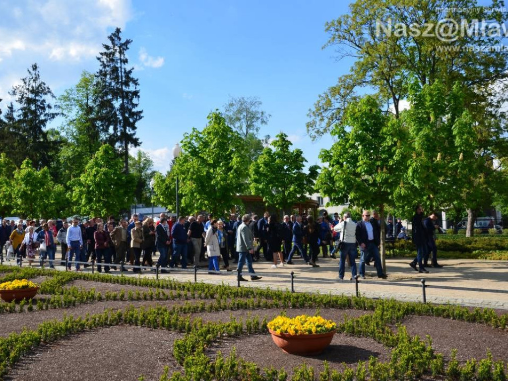 Mława gorąco powitała premiera polskiego rządu Mateusza Morawieckiego