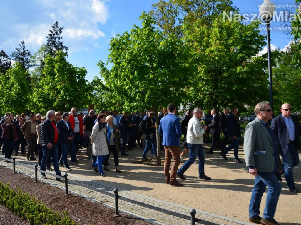 Mława gorąco powitała premiera polskiego rządu Mateusza Morawieckiego