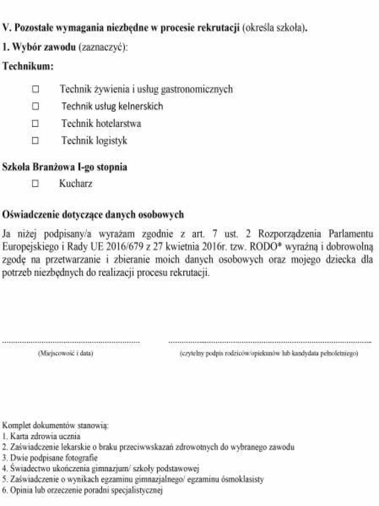 Rodzicu! Pobierz wniosek do szkoły średniej z naszamlawa.pl. Ruszył nabór