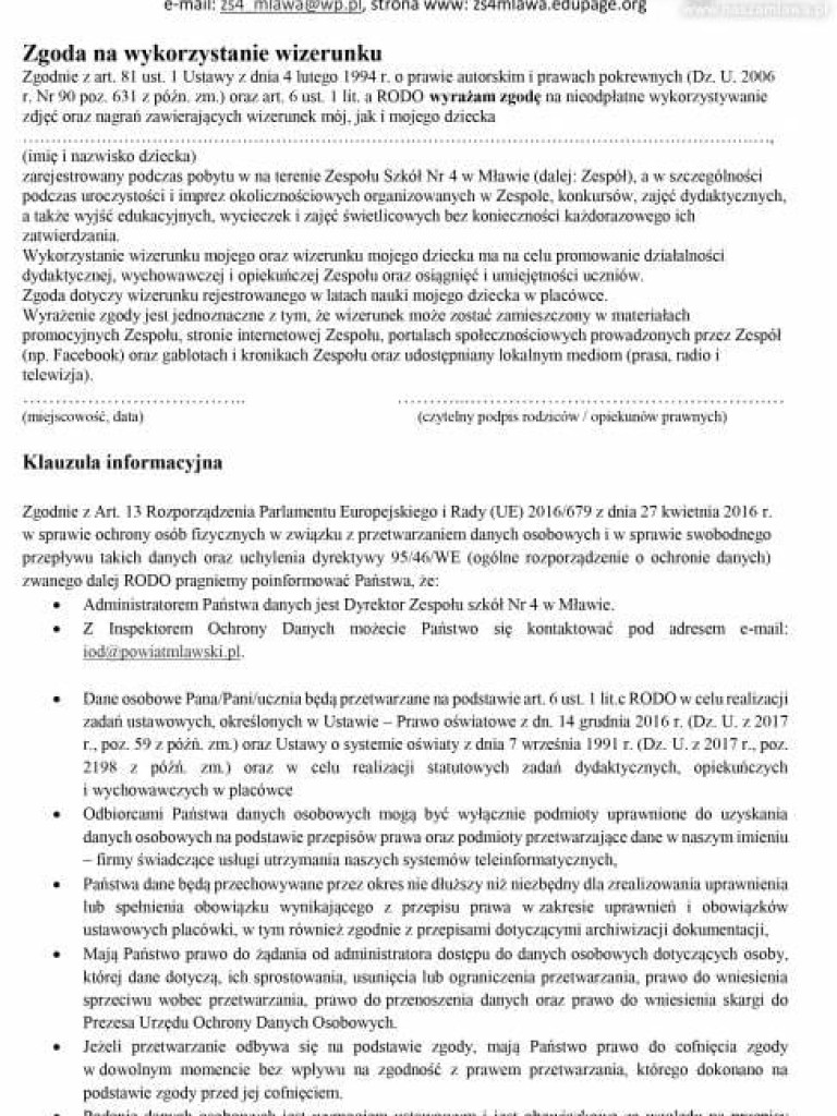 Rodzicu! Pobierz wniosek do szkoły średniej z naszamlawa.pl. Ruszył nabór