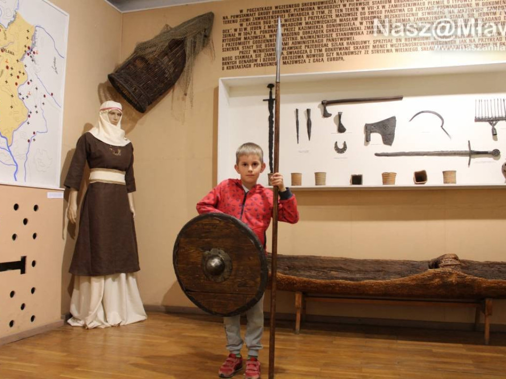 Noc Muzeów. Pokaz sokolnictwa w Mławie [WIDEO]