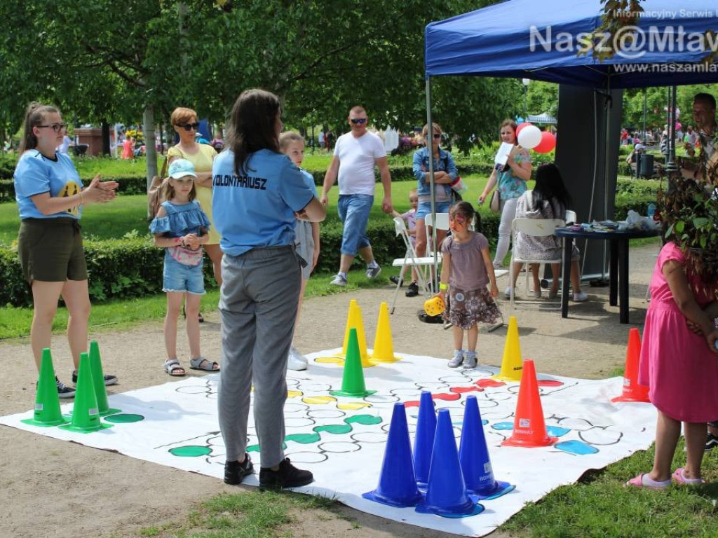 W niedzielę mławski park przeżywał oblężenie