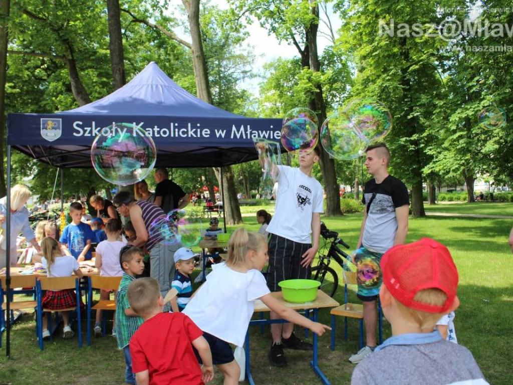 W niedzielę mławski park przeżywał oblężenie