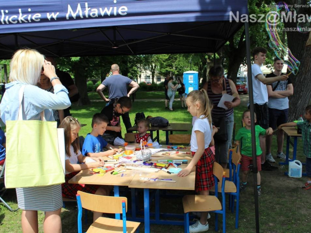 W niedzielę mławski park przeżywał oblężenie