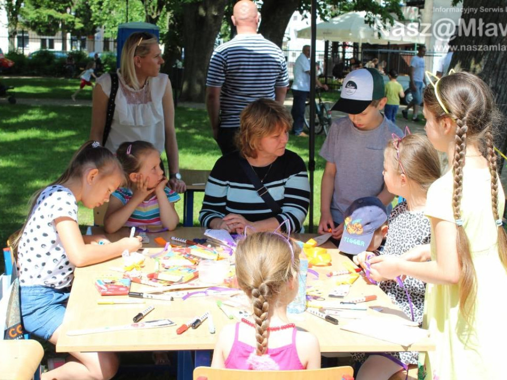 W niedzielę mławski park przeżywał oblężenie