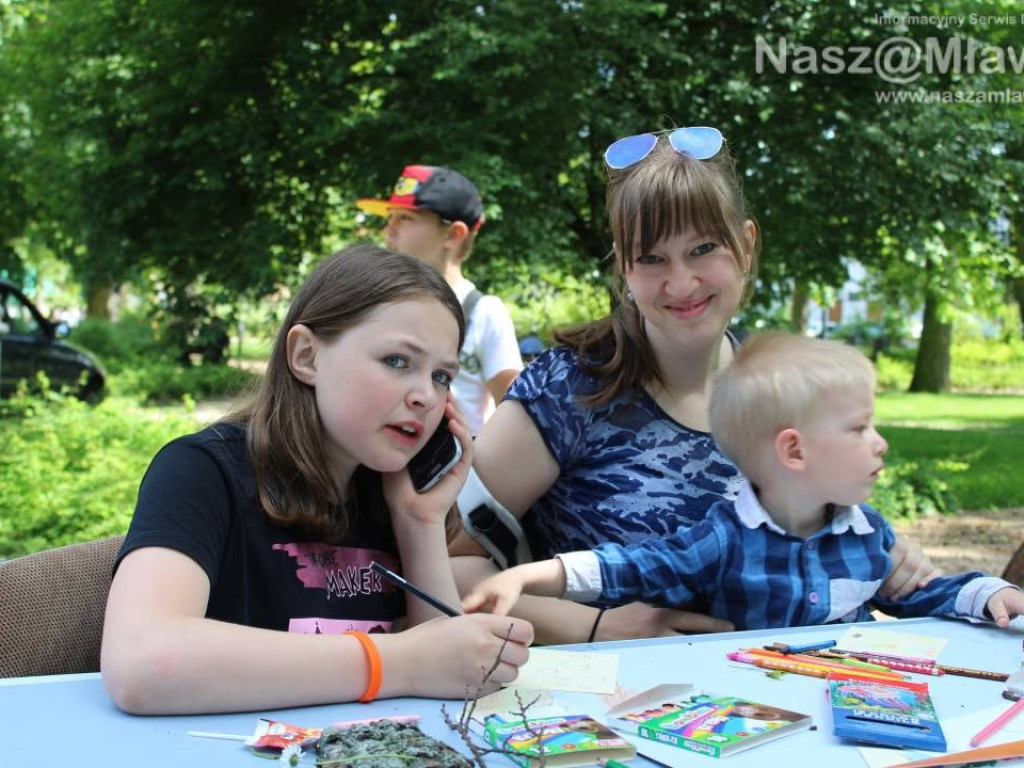 W niedzielę mławski park przeżywał oblężenie