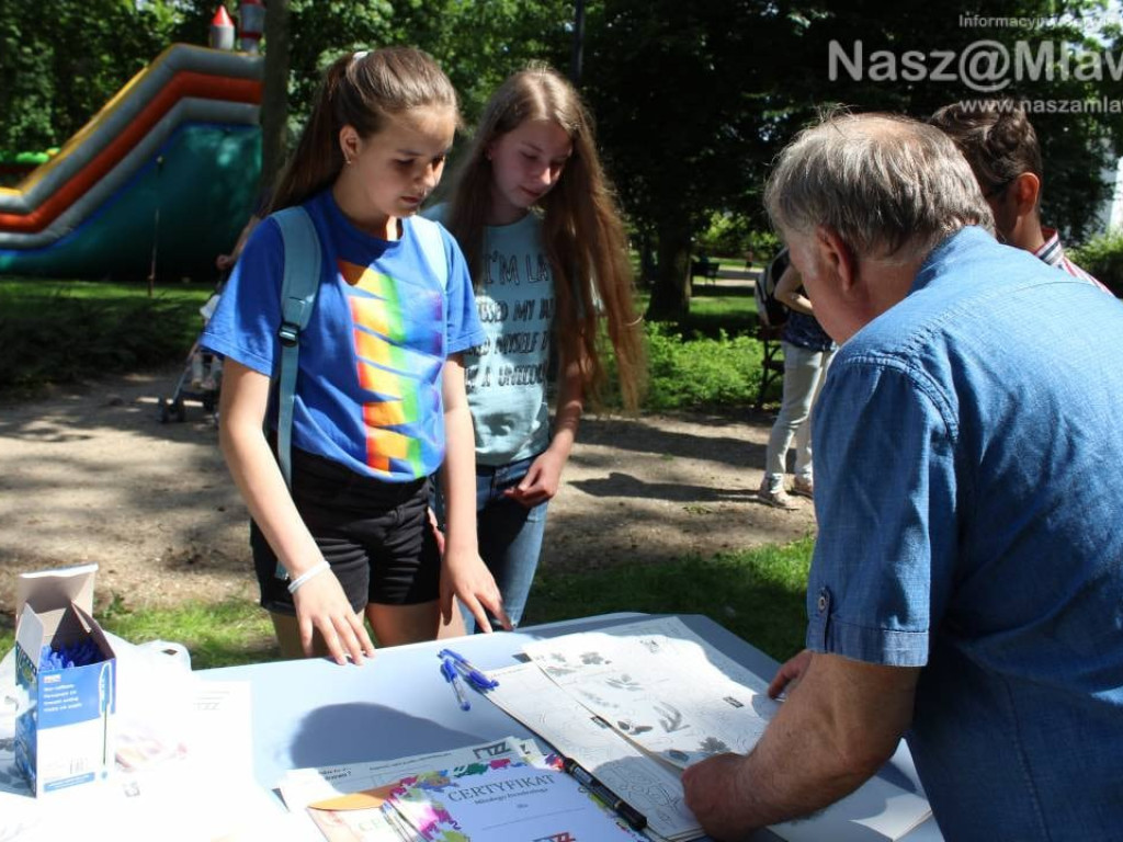 W niedzielę mławski park przeżywał oblężenie