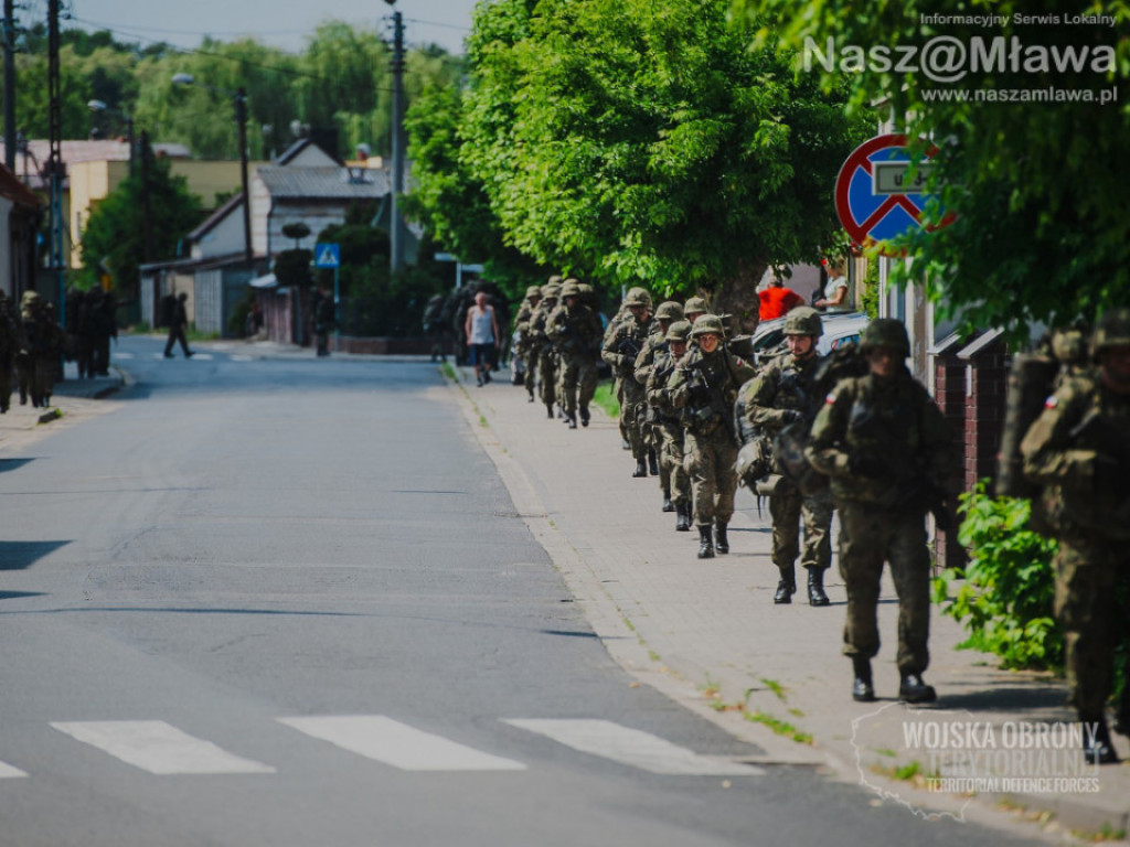 Terytorialsi na ulicach swoich miejscowości
