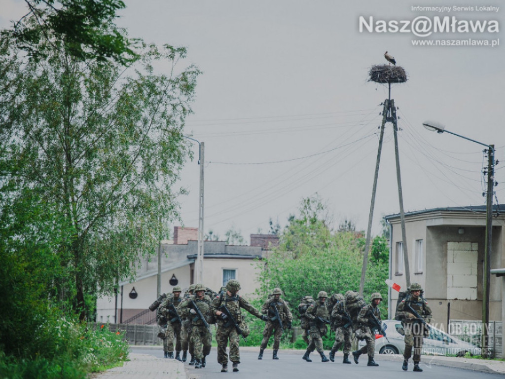 Terytorialsi na ulicach swoich miejscowości