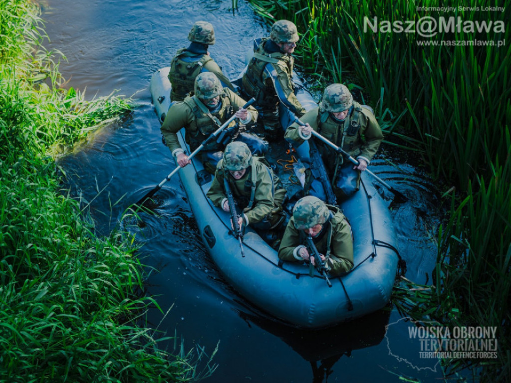 Terytorialsi na ulicach swoich miejscowości