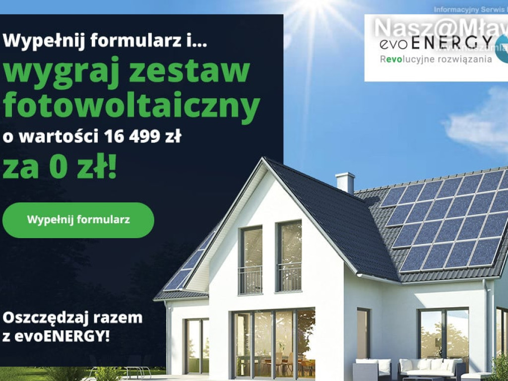 Gdy słońce płaci rachunki - wygraj instalację fotowoltaiczną o wartości 16499 za 0zł!