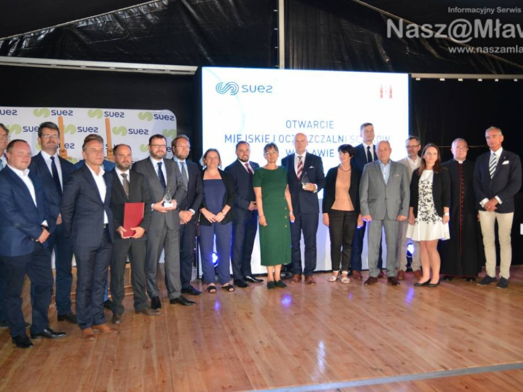 Otwarcie nowej oczyszczalni ścieków w Mławie. Mamy zdjęcia instalacji