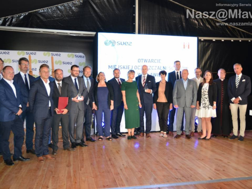 Otwarcie nowej oczyszczalni ścieków w Mławie. Mamy zdjęcia instalacji