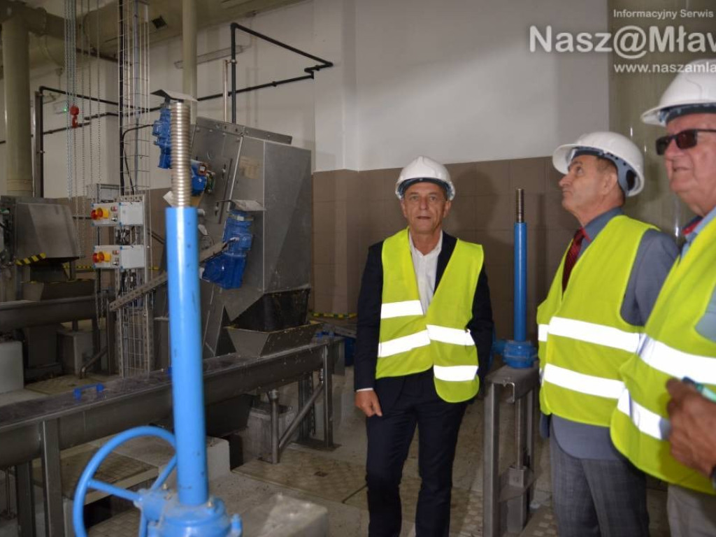 Otwarcie nowej oczyszczalni ścieków w Mławie. Mamy zdjęcia instalacji