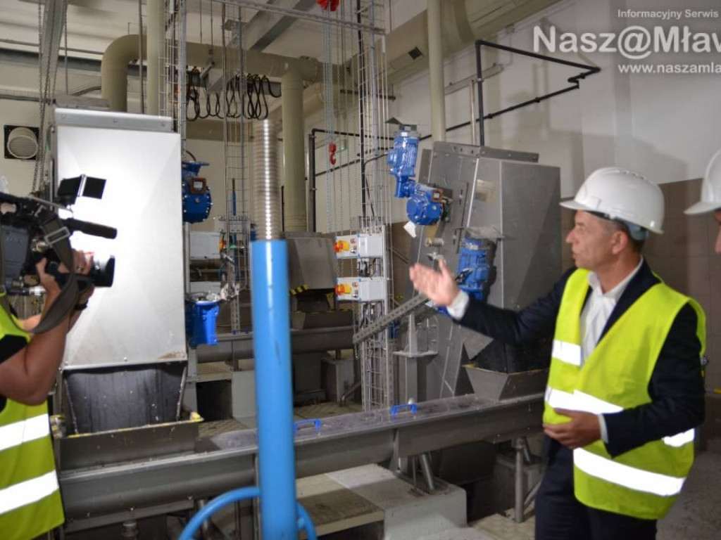 Otwarcie nowej oczyszczalni ścieków w Mławie. Mamy zdjęcia instalacji