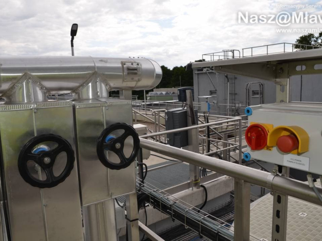Otwarcie nowej oczyszczalni ścieków w Mławie. Mamy zdjęcia instalacji