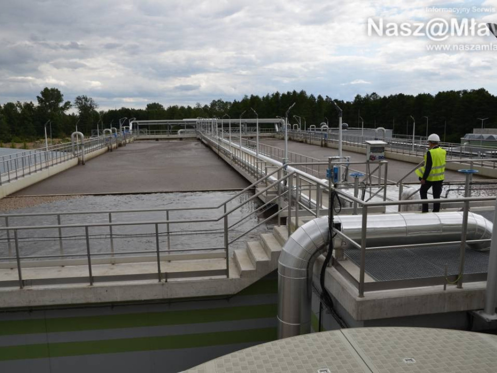 Otwarcie nowej oczyszczalni ścieków w Mławie. Mamy zdjęcia instalacji