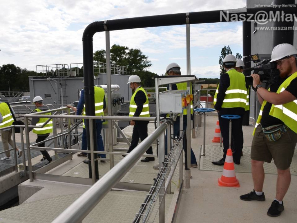 Otwarcie nowej oczyszczalni ścieków w Mławie. Mamy zdjęcia instalacji