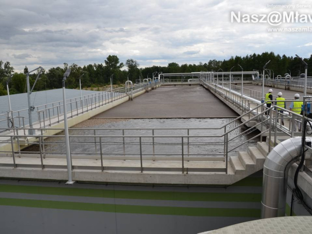 Otwarcie nowej oczyszczalni ścieków w Mławie. Mamy zdjęcia instalacji