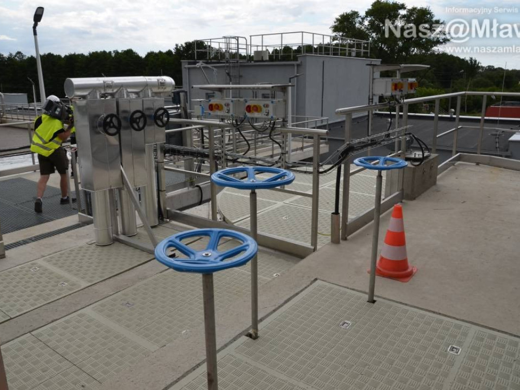 Otwarcie nowej oczyszczalni ścieków w Mławie. Mamy zdjęcia instalacji