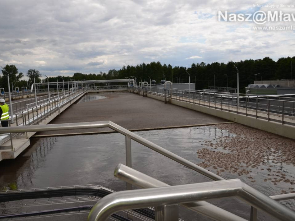 Otwarcie nowej oczyszczalni ścieków w Mławie. Mamy zdjęcia instalacji