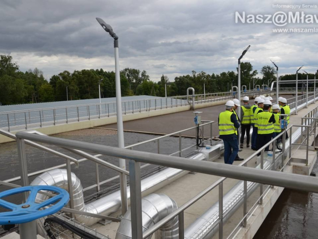 Otwarcie nowej oczyszczalni ścieków w Mławie. Mamy zdjęcia instalacji