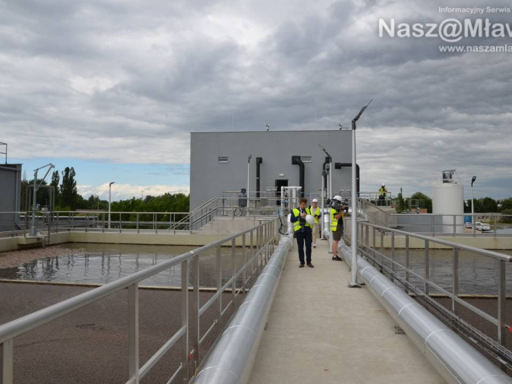 Otwarcie nowej oczyszczalni ścieków w Mławie. Mamy zdjęcia instalacji
