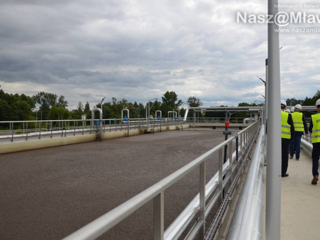 Otwarcie nowej oczyszczalni ścieków w Mławie. Mamy zdjęcia instalacji