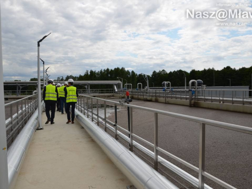 Otwarcie nowej oczyszczalni ścieków w Mławie. Mamy zdjęcia instalacji