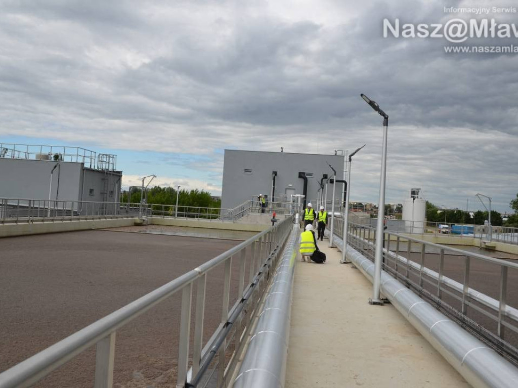 Otwarcie nowej oczyszczalni ścieków w Mławie. Mamy zdjęcia instalacji