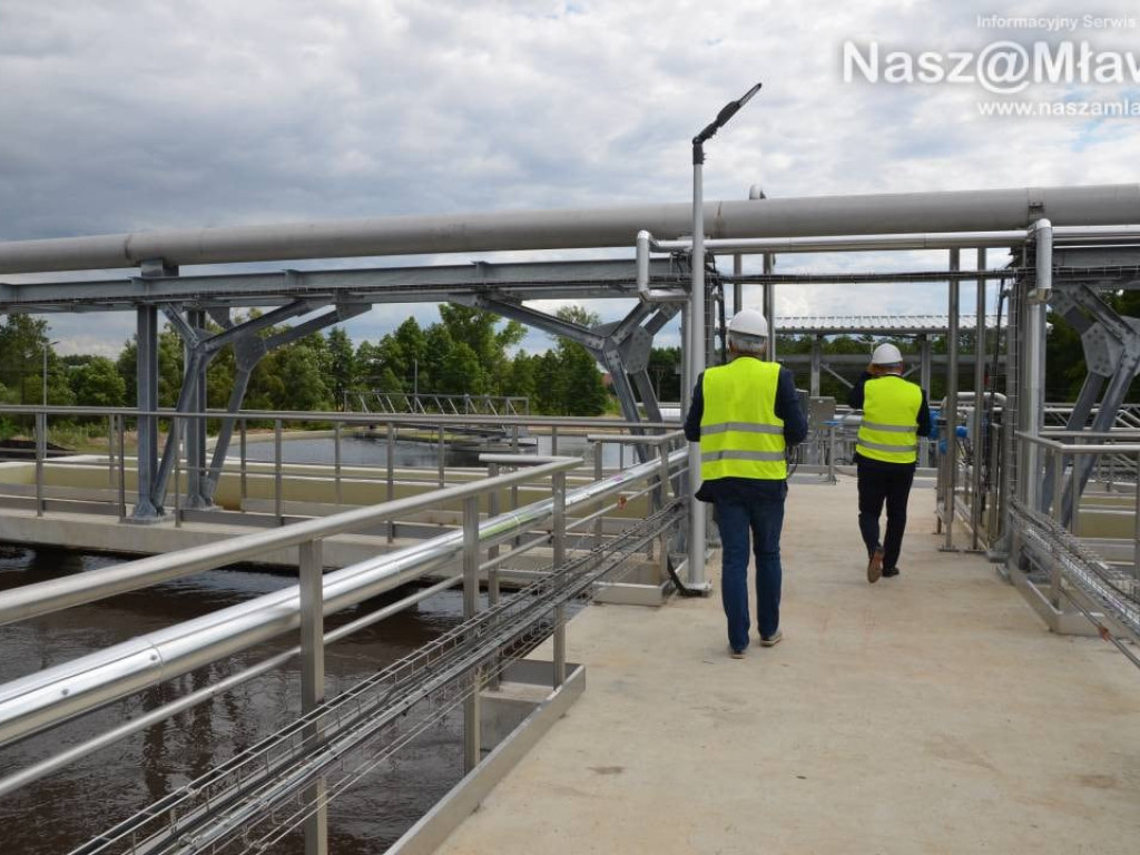 Otwarcie nowej oczyszczalni ścieków w Mławie. Mamy zdjęcia instalacji